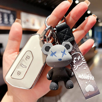 Applicable to Volkswagen Golf 8 key case car id4xcrozz lingdu L bag id6 border shell buckle Tuang X/pro