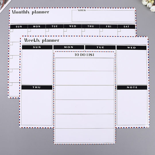 PVC magnetic whiteboard stickers thickened magnetic whiteboard stickers office home magnetic noteboard magnetic teaching whiteboard stickers