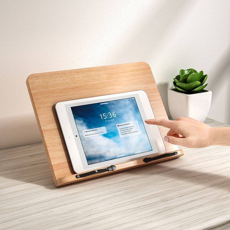 Solid Wood Desktop Reading Rack for Students and Kidsren's Book Reading Rack Adjustable Postgraduate Entrance Examination Fixed Reading Artifact Bracket