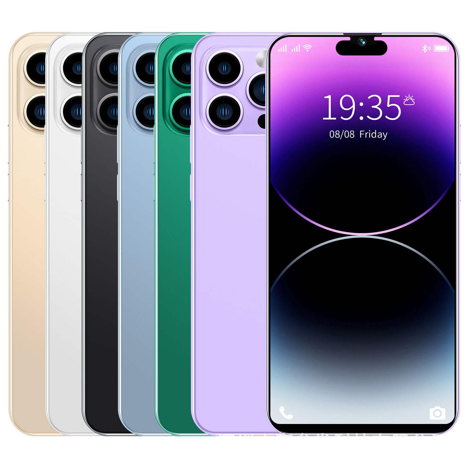 新款跨境手机i15 Pro MAX 16+1TB高清大屏现货外贸安卓新智能手机