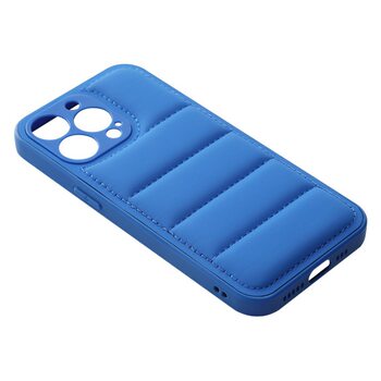 Pu Leather Padded Mobile Phone Protective Case Suitable for Iphone17 Pro Max down Jacket Phone Case