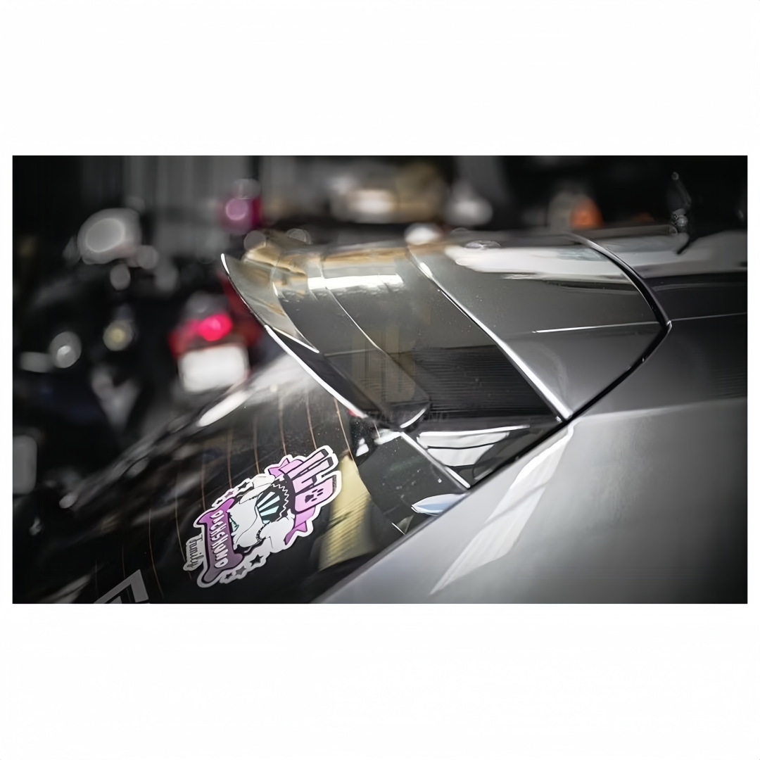 斯柯达晶锐尾翼晶锐改装小押尾圧尾Fabia MK4尾翼MAX款尾翼包围