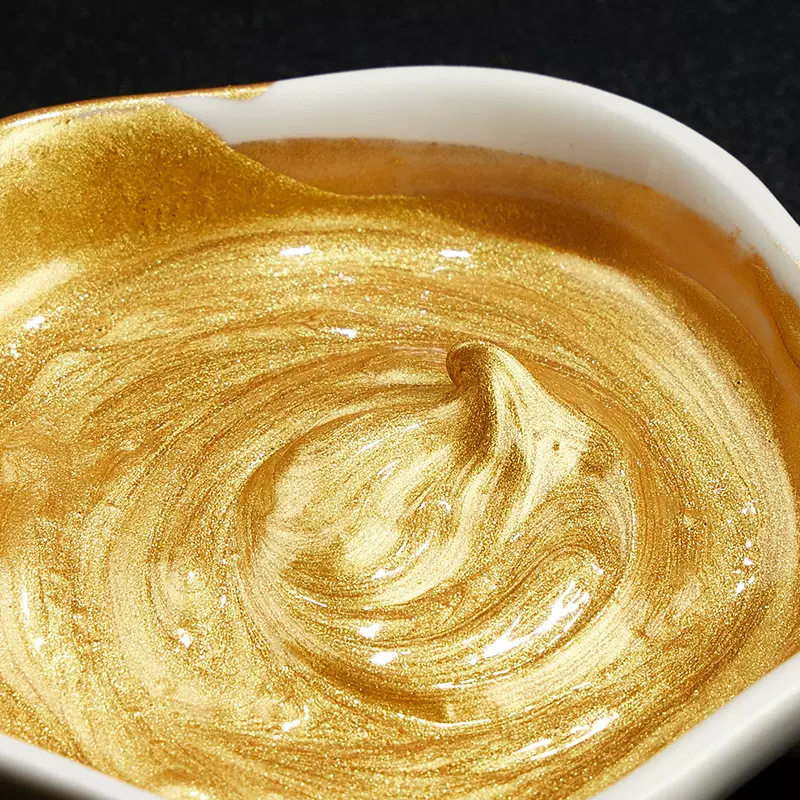 Gold ink brush ink gold powder ink 100g writing couplet doufang calligraphy Spring Festival couplet gold ink 250g