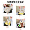 Three-piece Silicone Yuzi Burning Set Wide Mouth Shovel Milk White Handle High Temperature Resistant Frying Shovel Household Kitchen Tools