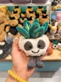 Skull potted plant pendant