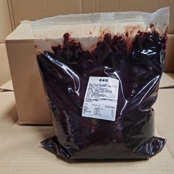 Lianxiang Black Rice Filling 2.5kg White Glutinous Rice Filling Bread Candied Haws Sandwich Toast Cake Commercial Pastry Baking Filling