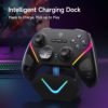 Yisuma D10 New Pc Game Controller Tmr Rocker Double-Cut Trigger Smart Start and Stop Charging Base