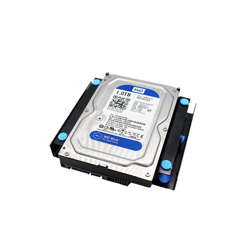 Desktop Hard Drive Shock Absorption Bracket 3.5inch Mechanical Hard Drive with Optical Drive Bay 2.5inch Solid State Drive Fixed Bracket