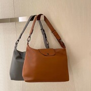 Dragon Inlaid New Hobo Large-Capacity Underarm 2025 Tote Commuter Crossbody Bag Soft Leather Handbag Women's Fashion Shoulder Ba