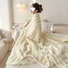 Blanket Bubble Velvet Thickeneded Winter Warm Bed Sheetss Nap Office Cover Coral Velvet Blanket Sofa Air Conditioning Blanket
