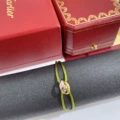 Grass green (three-color ring with seam)