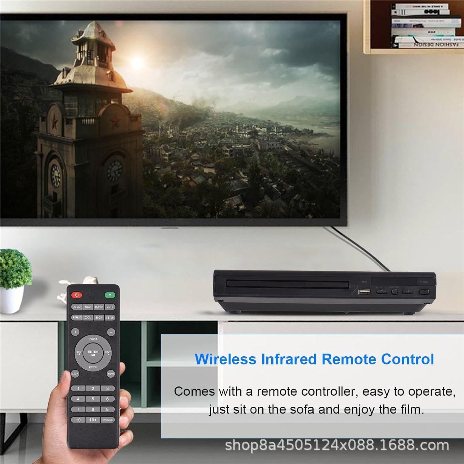 Ready Stock Supply of Household Dvd Mini Players, Evd Players, Children's Vcd Players, High-Definition Mini Cd Players