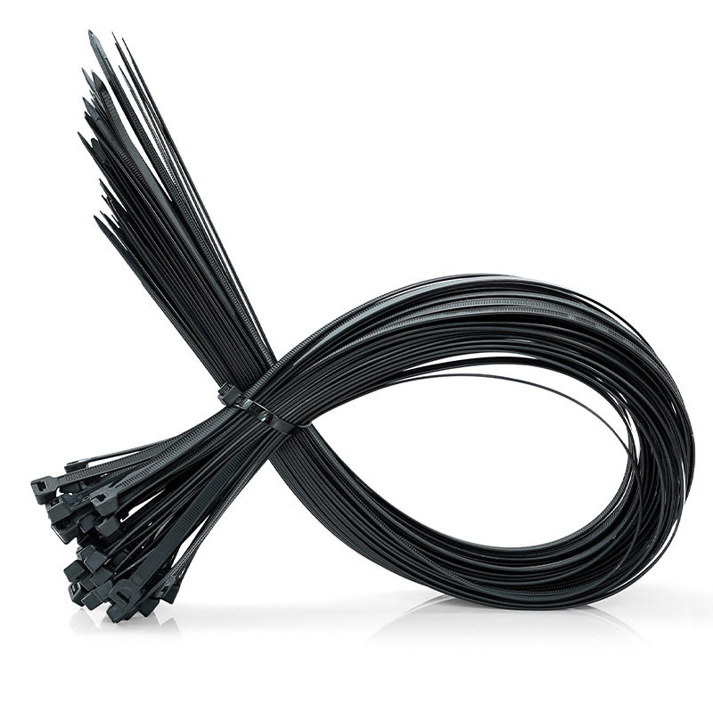 Nylon Cable Ties Wholesale by Kilogram Large High-Strength Plastic Buckle Gardening Wire Storage Bundling Cable Ties