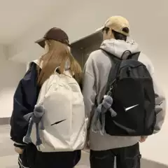 Dropshipping High School Student Schoolbags, Fashionable Large-Capacity Casual Backpacks Nk Men's and Women's Outdoor Sports Backpacks