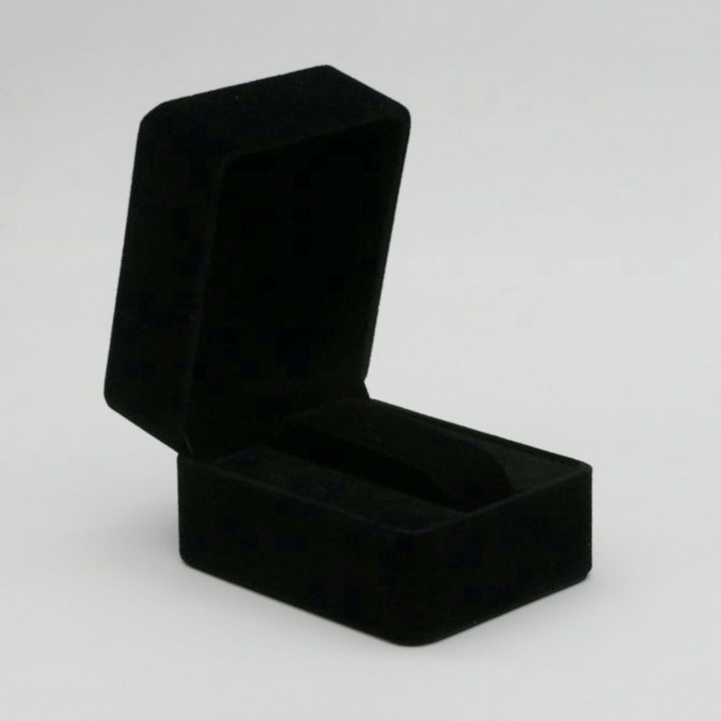 Factory Flannelette Watch Box Wholesale Single Flocking Ladies Bracelet Jewelry Watch Packaging Display Watch Storage Box