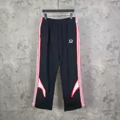 Correct Version of Ceiling Poison Paris B Brand Double-Ring Embroidered Five-Stripe Spliced Long Casual Sweatpants