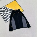 Black and dark gray jacket