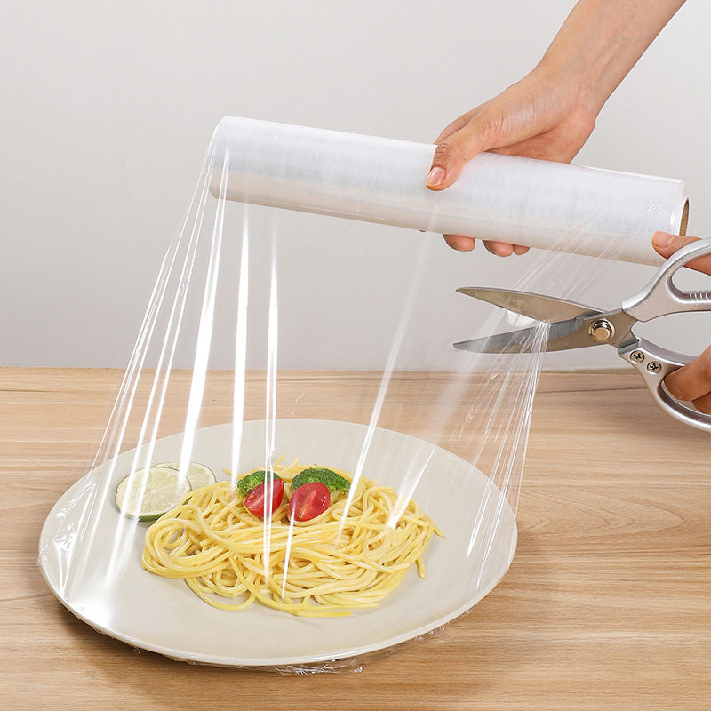 Meiya Economical Cling Film Pe Food Grade Roll Cling Film Department Store Wholesale