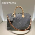 Denim gray 30 pillow