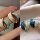 серебряная игла s925, корейская версия новых модных сережек для девочек, простой темперамент, универсальные серьги, вибрато, серьги в том же стиле, оптом mini 1