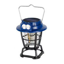 Solar rechargeable horse lamp led searchlight strong light outdoor household lamp emergency portable lamp wholesale