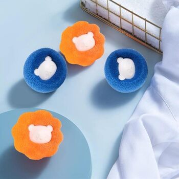 Lint Remover for Washing Machine, Cat Hair Adsorption and Removal Device, Laundry Hair Removal Filter Mesh Bag, Drum Magic Laundry Ball