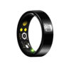 Cross-Border R20 Ceramic Smart Ring Waterproof Heart Rate Blood Pressure Blood Oxygen Sleep and Exercise Monitoring Nfc Ring Charging Case