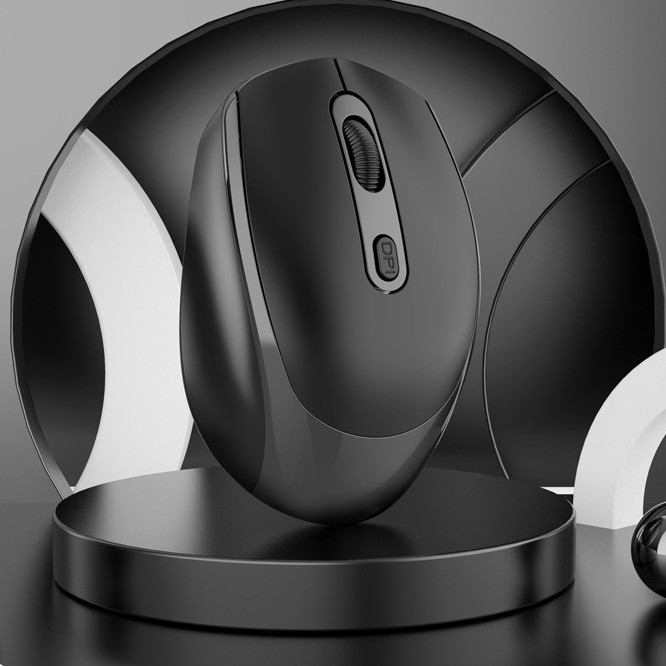 电脑配件批发新Type-c充电无线双模蓝牙鼠标适用手机ipad平板电脑