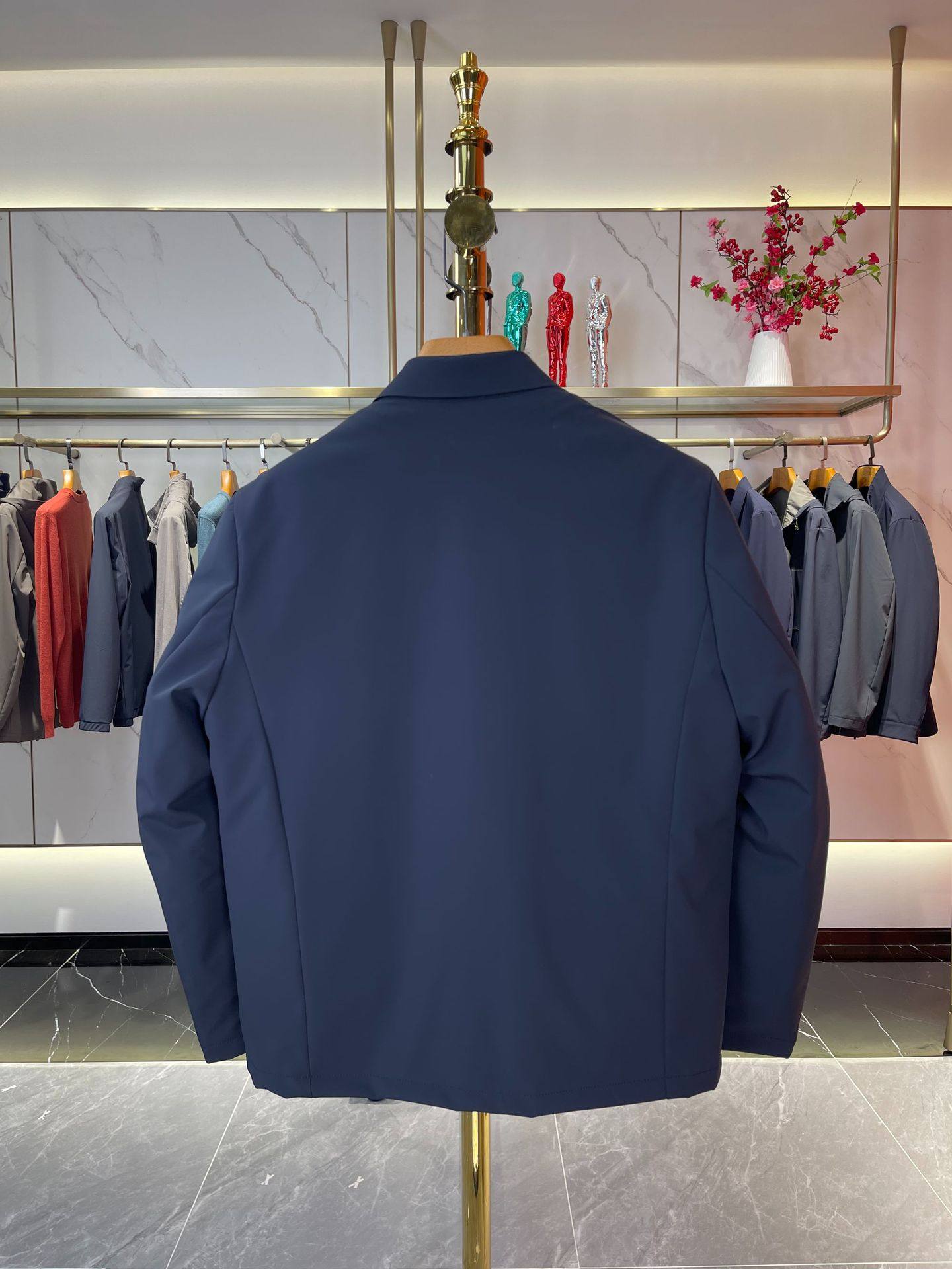 2025 New Winter Cold-Resistant White Duck down Lapel Business Casual down Jacket Men's Jacket Popular Jacket A9968