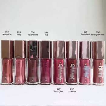 in stock hair FentyBeauty Rihanna streamer lip glaze mirror water gloss lip gloss hot Rihanna cosmetic stick