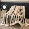 Class a Jacquard Thickeneded Cloud-Like Velvet Cashmere Double-Layer Blanket Quilt Thickeneded Nap Single Office Blanket