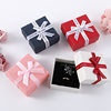 Valentine's Day Letter Bow Heaven and Earth Cover Gift Box Necklace Jewelry Box Birthday Gift Gift Packaging Box Jewelry Box