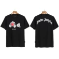 Watermelon red black heart-shaped bear