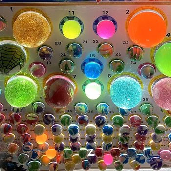 No. 1 Dragon Ball Kidsren's Blind Box Toy Elastic Ball Large, Medium and Small Solid Ball Blind Box Door Lottery Nostalgic Cross-Border