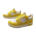 L Trainer yellow (pair of naked shoes)