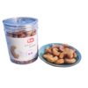 Vietnamese Charcoal Roasted Cashew Nuts 250g with Can Office Snacks Wholesale Drop Shipping Net Weight 150g