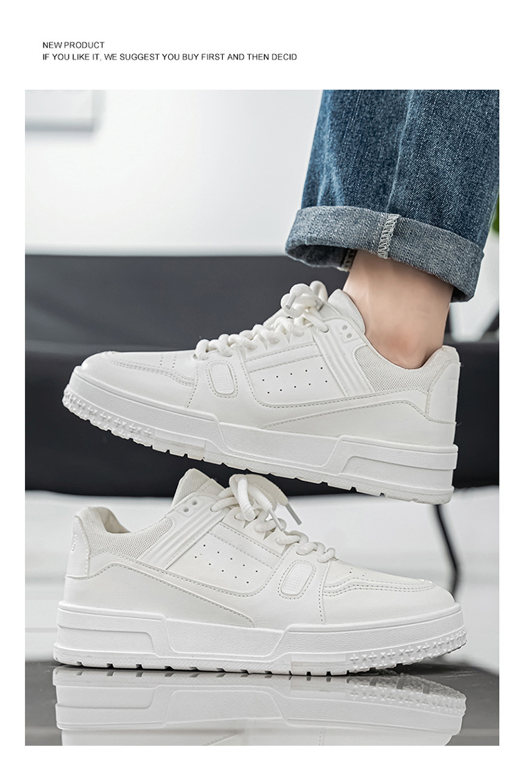 Men's Shoes Autumn New Breathable White Shoes Niche Design All-match Youth sneaker Platform Casual Board Shoes for Men 11 O1CN01WEM7Vl1gJTB30lCkn !!2216473544121 0 cib
