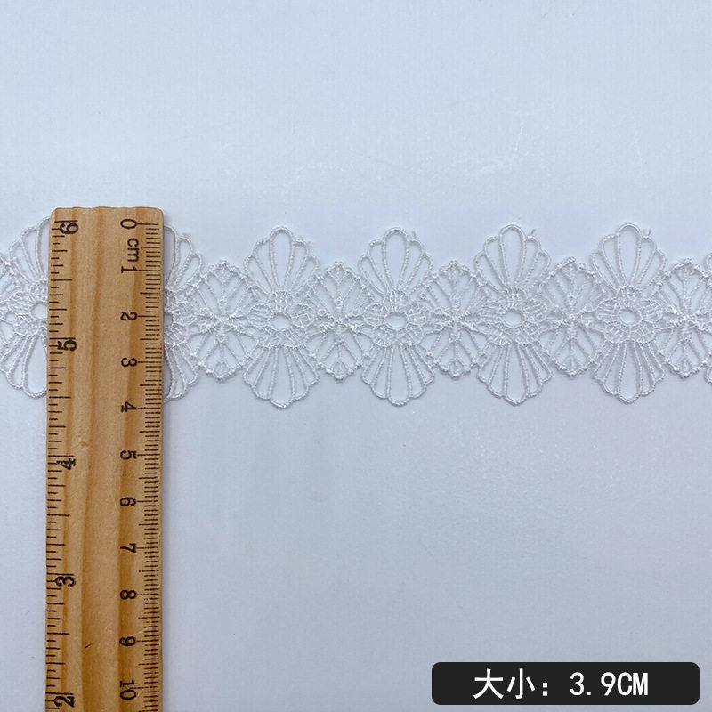 Lace Lolita Decoration Color Barcode Clavicle Chain Jewelry DIY Computer Embroidery Water Soluble Lace