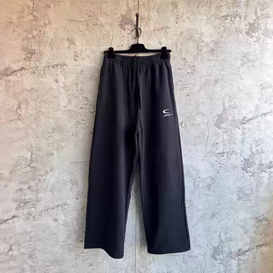 Cross-Border Ceiling Version in Stock Bl Brand 2025 New Model 6B Embroidered Casual Pants Loose Fit Unisex Style