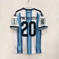 Argentina home jersey #20 + world cup armband