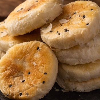 Chaoshan Mung Bean Cake Huilai Old-Fashioned Mung Bean Cake Crispy Salty Pastry Traditional Pastry Tea Snack Specialty Delivery