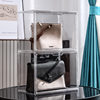 Transparent Bag Storage Box Handheld Display Box Magnetic Suction Luxury Perfume Storage Bag Dust-proof Mildew-proof Storage Cabinet