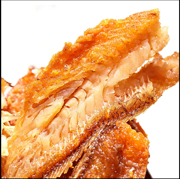 Hengling Lake 12G * 20 pack shredded small yellow croaker sea fish Hunan spicy fish, spicy crispy fish block supply wholesale