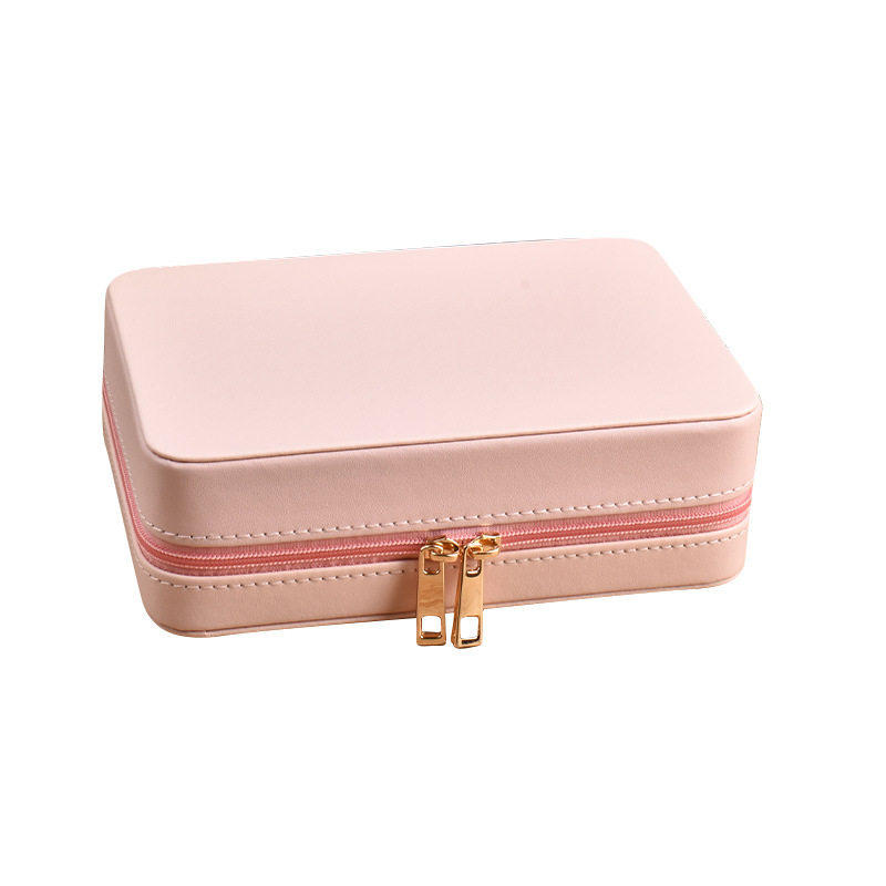 Jewelry Box Multi-Layer Large-Capacity Earrings Earrings Ring Earrings Necklace Anti-Oxidation Hand Jewelry Storage Box Cosmetics Bag