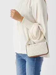 2025 New Model Mk Women's Bag, Mahjong Bag, Chain Bag, Monogram Underarm Bag, Handbag, Vintage Shoulder Bag