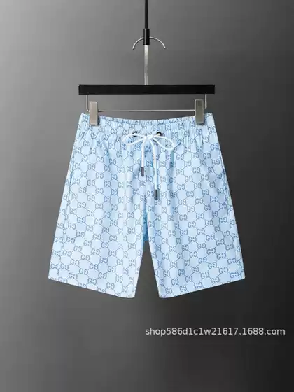 Cross-Border Summer New Trendy Stylish Fashion Plaid Light Luxury Niche Versatile Men's and Women's Beach Shorts Five-Point Length