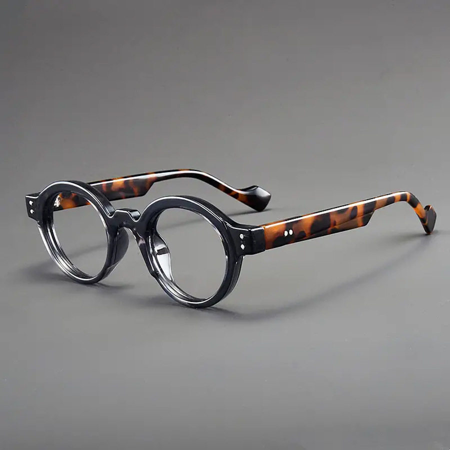 Retro Eyeglass Frames, Stylish Round Frames, Unisex Glasses, Versatile