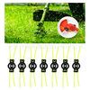 New small lithium battery weeding artifact lawn mower steel wire grass plate grass wheel special lithium battery mowing blade universal