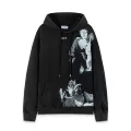 9081#Black washed terry