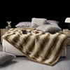 2025 New Winter Gift High-End Blanket Quilt Lunch Blanket Wedding Double Wedding Raschel Blanket 5kg